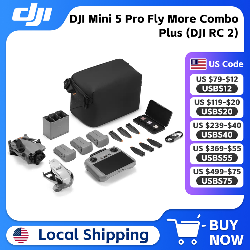 Drone Rc Dji - DJI Mini 5 Pro Fly More