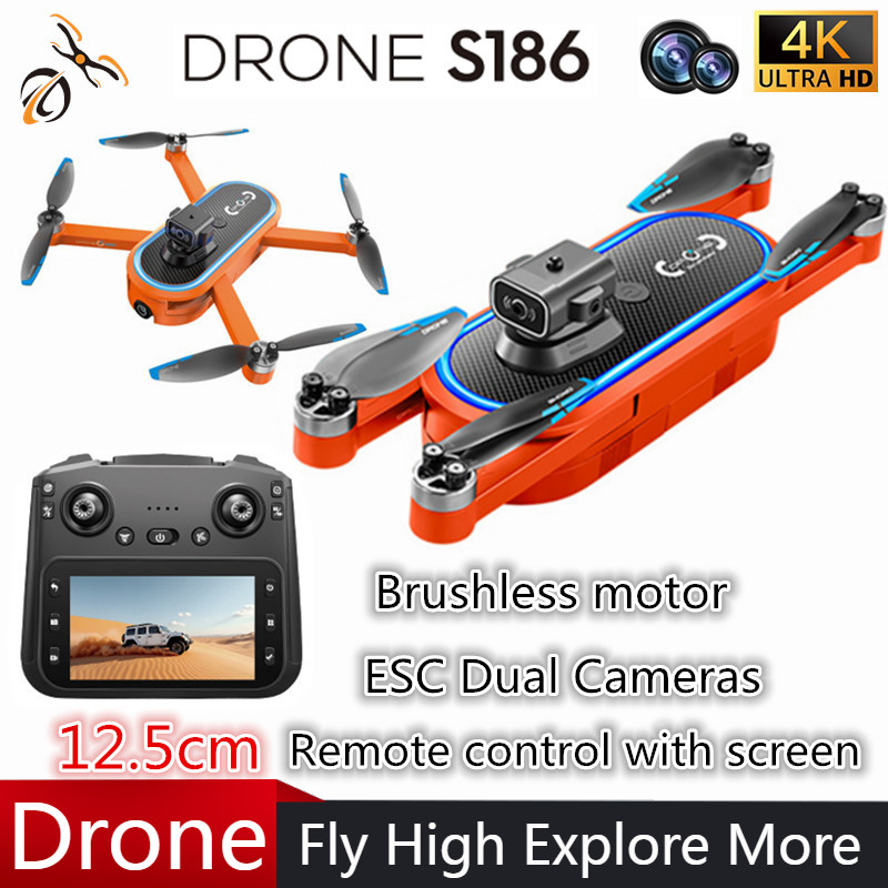 2025 S186 Drone Professional 4 - Drone Rc Cable 评论和价格