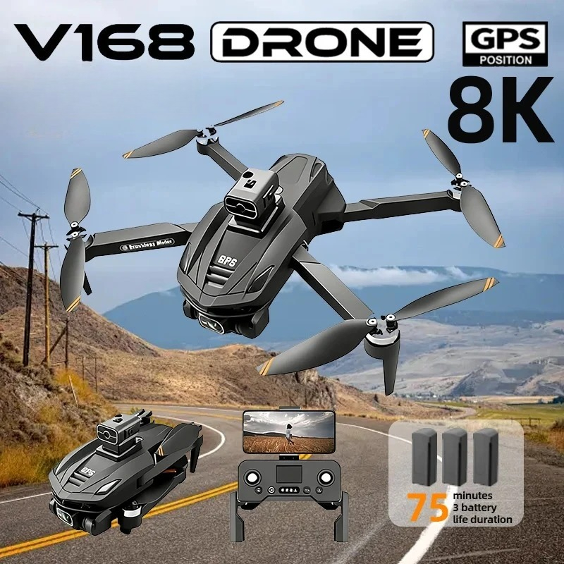 Original V168 GPS Drone Profes - Drone Ls Rc 评论和价格
