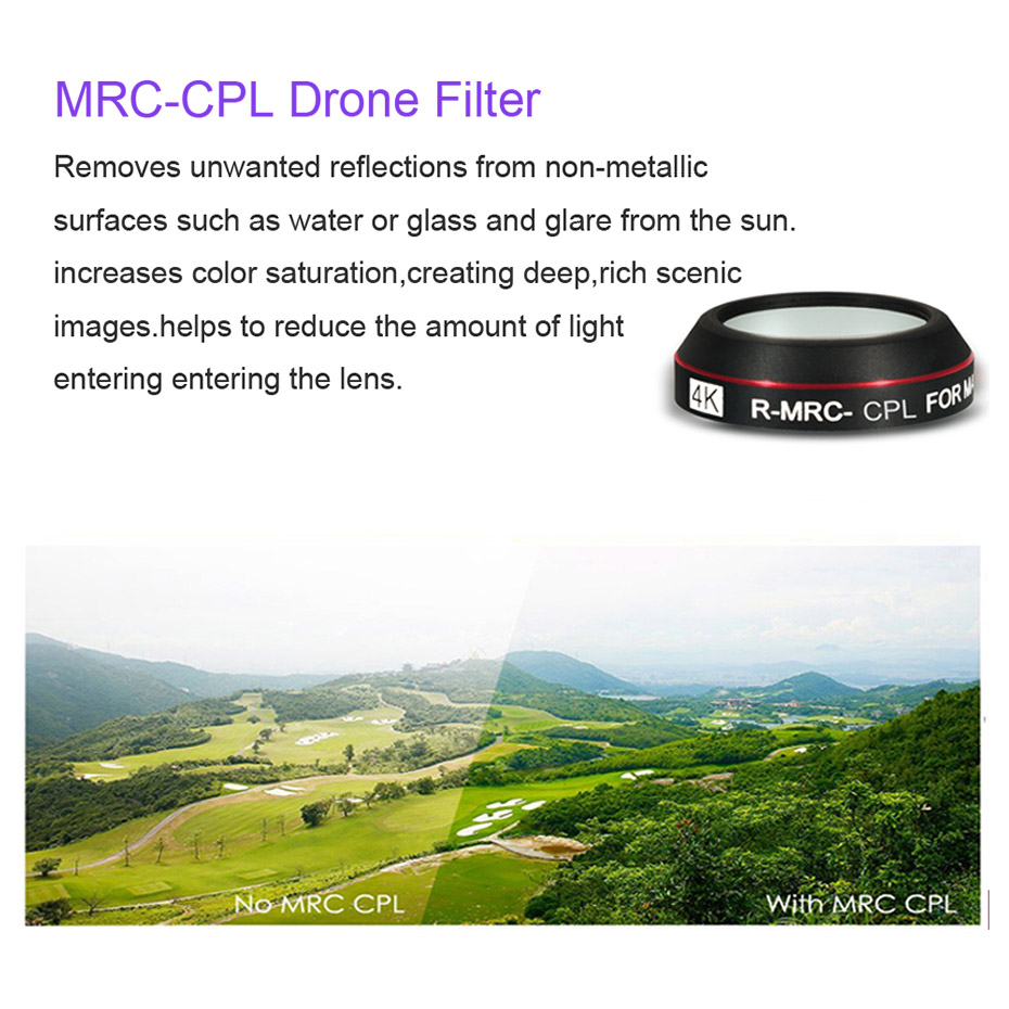 Drone Filter For Mavic Pro CPL - Drone Rcfpvpro 评论和价格