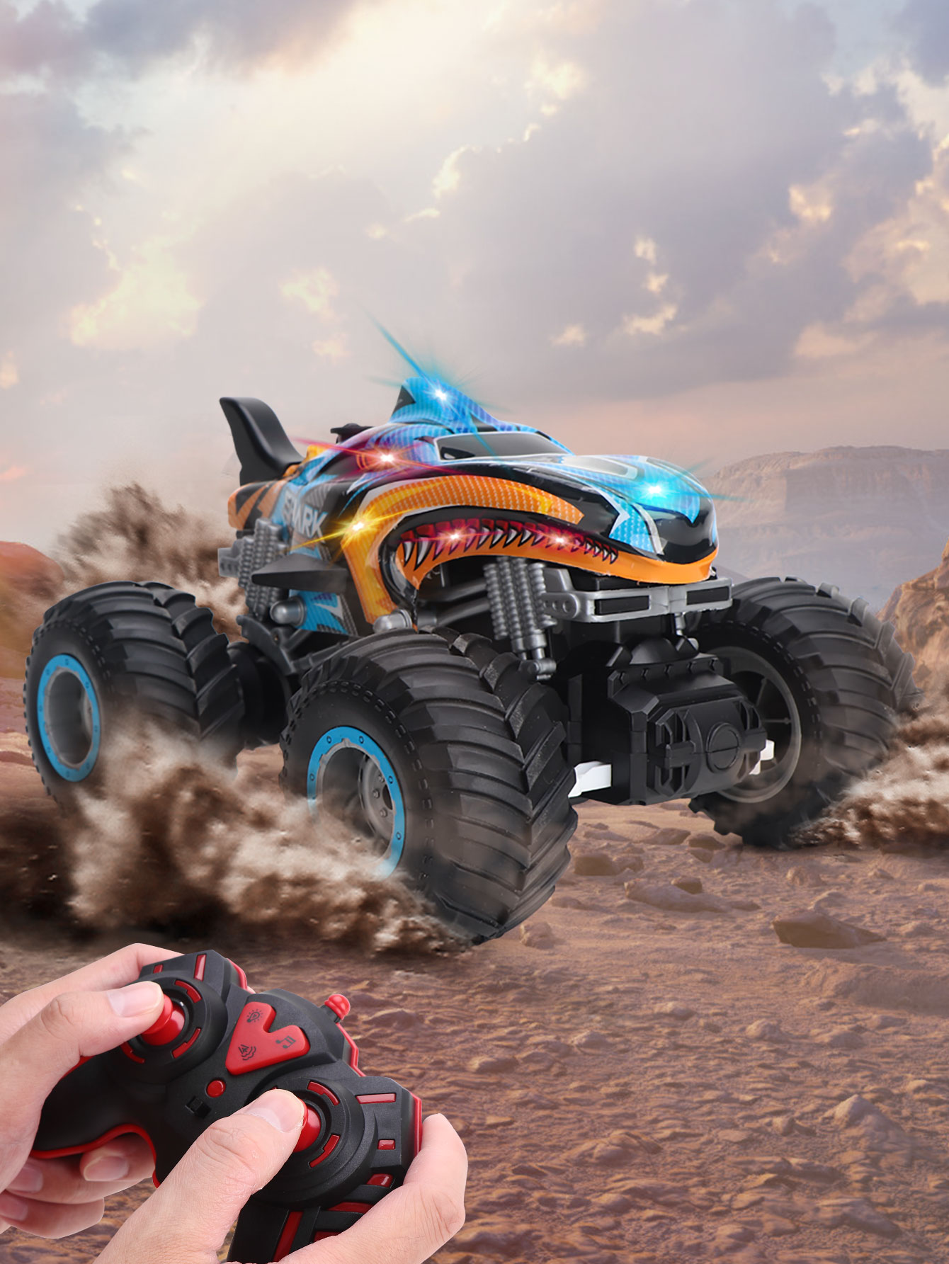 1:16, 2.4 GHz All-Terrain Mons - Drone Bike Rc 评论和价格