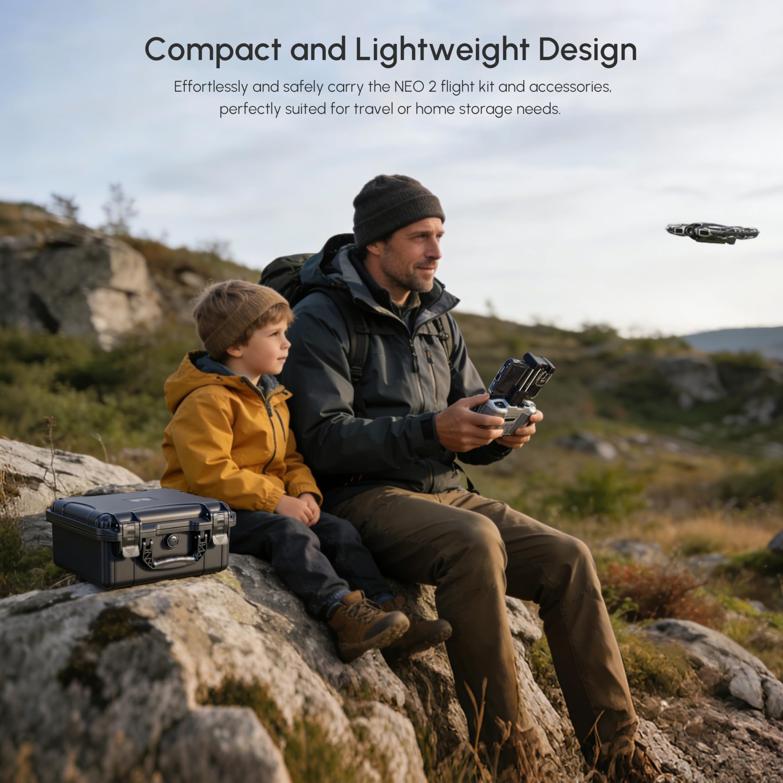 NEO 2 Case,Waterproof Hard Car - Drone Neo Rc 评论和价格