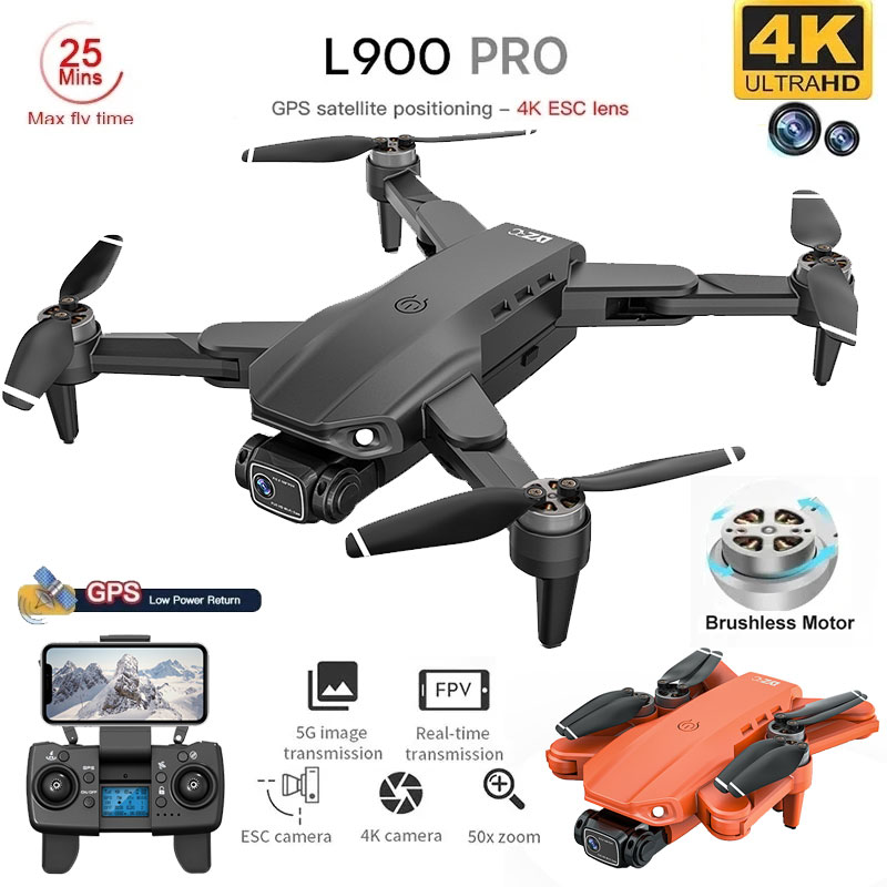 L900 Pro GPS Drone 4K Professi - Drone Rc Gps 评论和价格