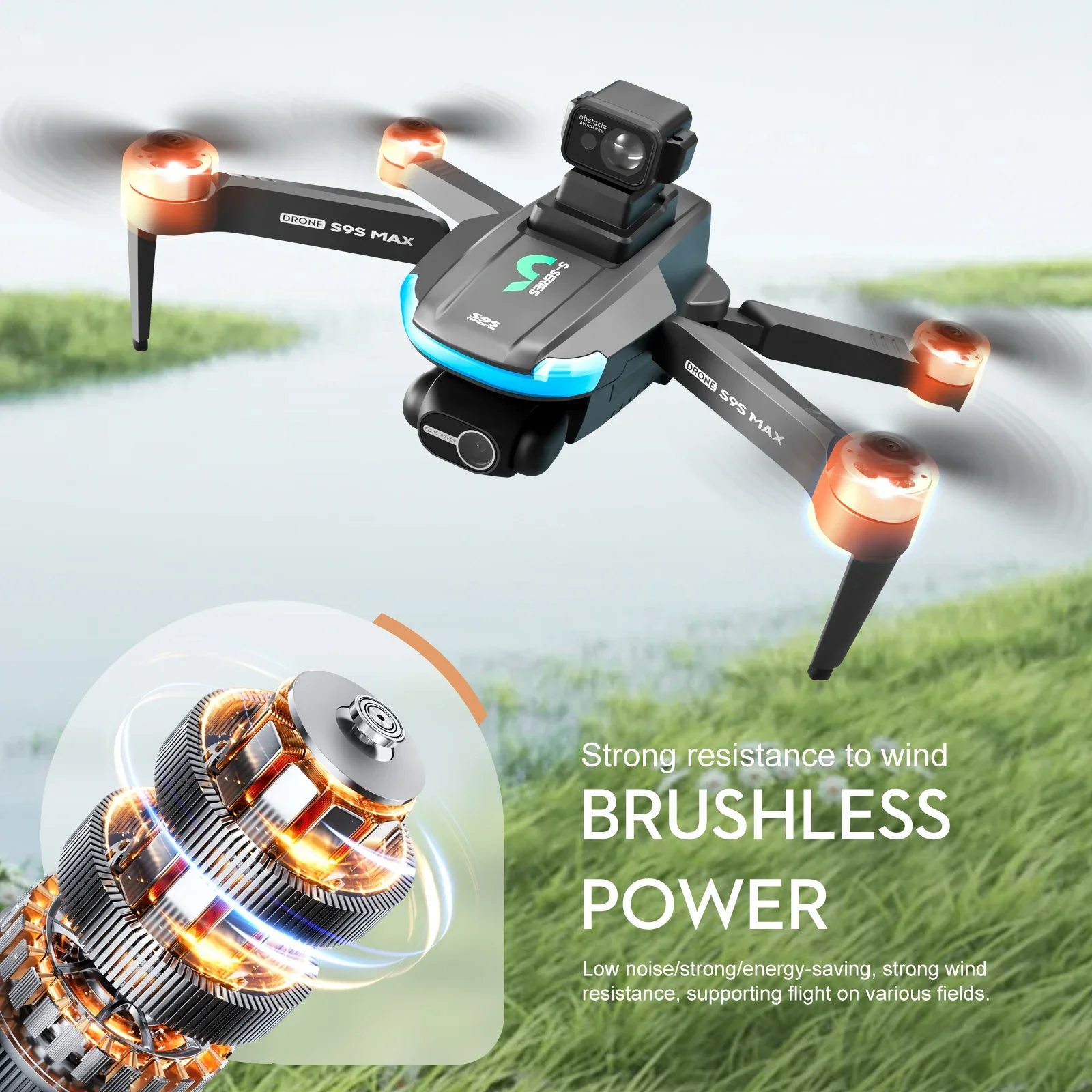NEW S9S MAX MINI Drone 4K 2-Ax - Drone Rc Cable 评论和价格