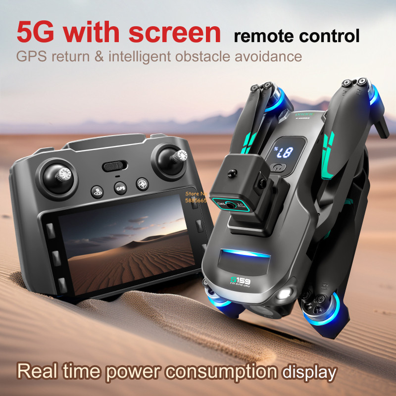 8K Dual Camera 5G WIFI FPV Rem - Drone Rc Cable 评论和价格