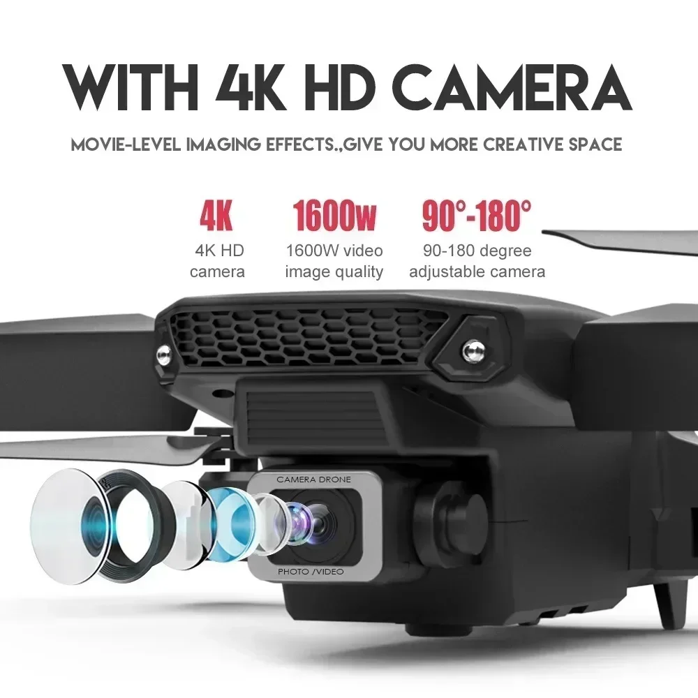 E88 Pro WIFI FPV Drone Wide An - Drone Rc Cable 评论和价格