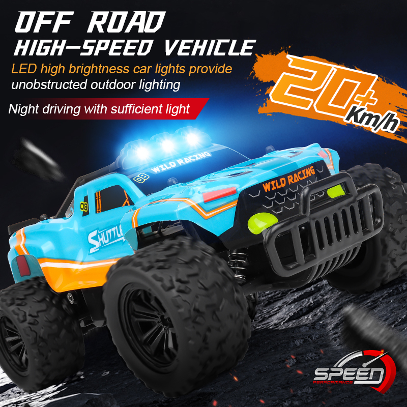 High-Speed 2WD Alloy RC Car 20 - Drone Lidi Rc 评论和价格