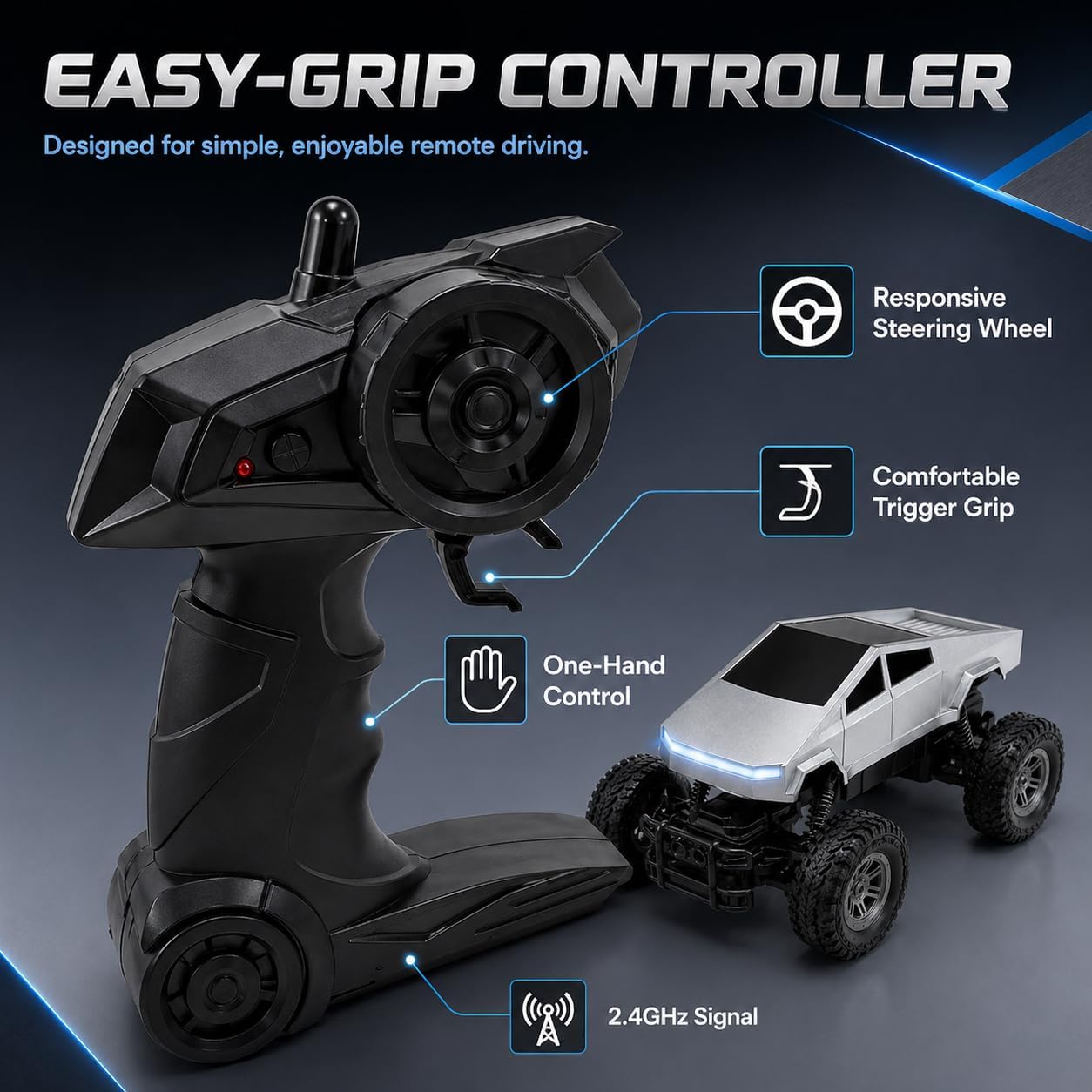 1:18 RC Car Remote Control Tru - Drone Lidi Rc 评论和价格