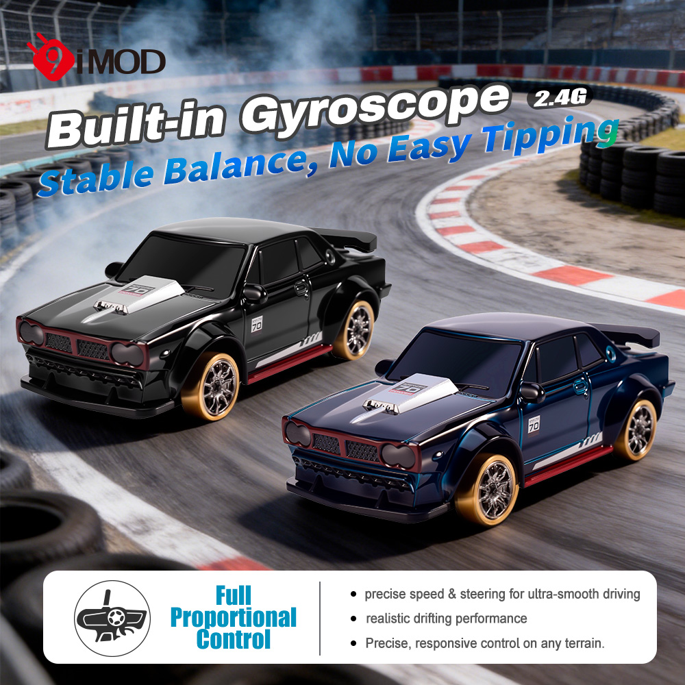 9IMOD 1/64 RC Drift Car 2.4G 4 - Drone Lidi Rc 评论和价格