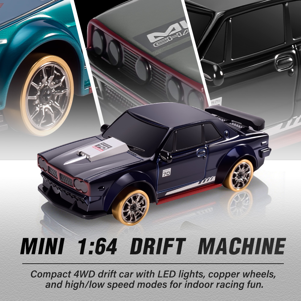 9IMOD 1/64 RC Drift Car 2.4G 4 - Drone Lidi Rc 评论和价格