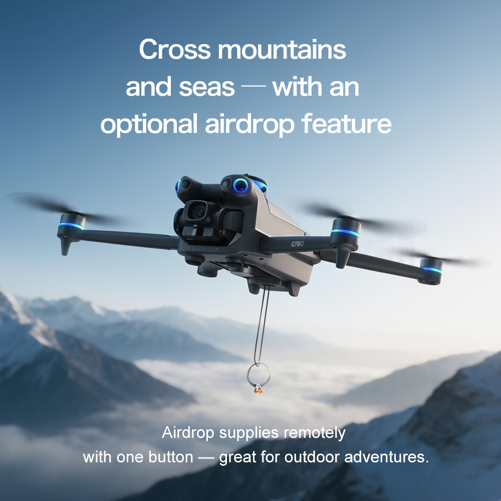Original GT60 GPS Foldable RC  - Drone Ls Rc 评论和价格