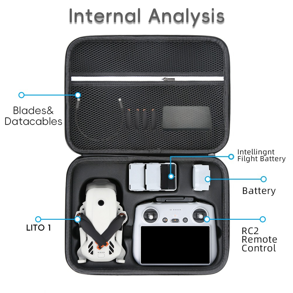 Portable Carrying Case For DJI - Drone Ls Rc 评论和价格