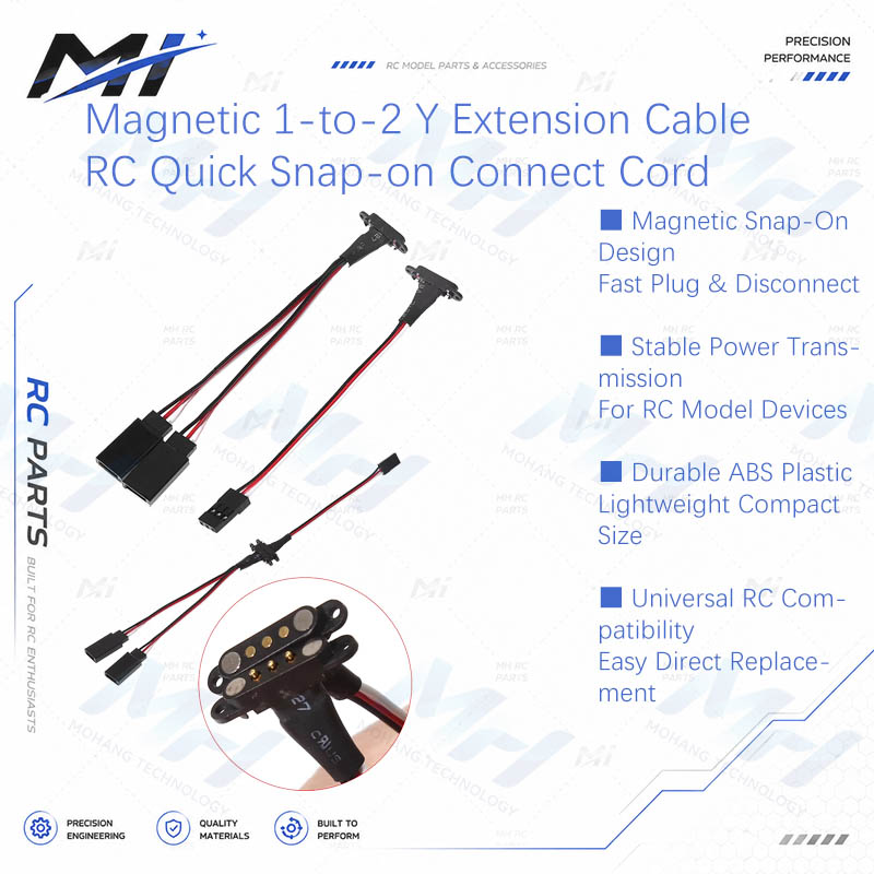 Magnetic 1-to-2 Y Extension Ca - Drone Rc Cable 评论和价格